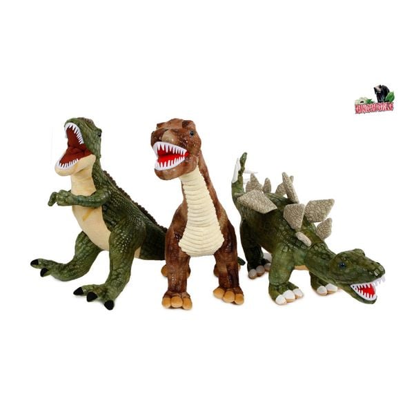 Produktbild: Pl&uuml;schfigur DinoWorld Dinosaurier 62-73cm 3fach sortiert