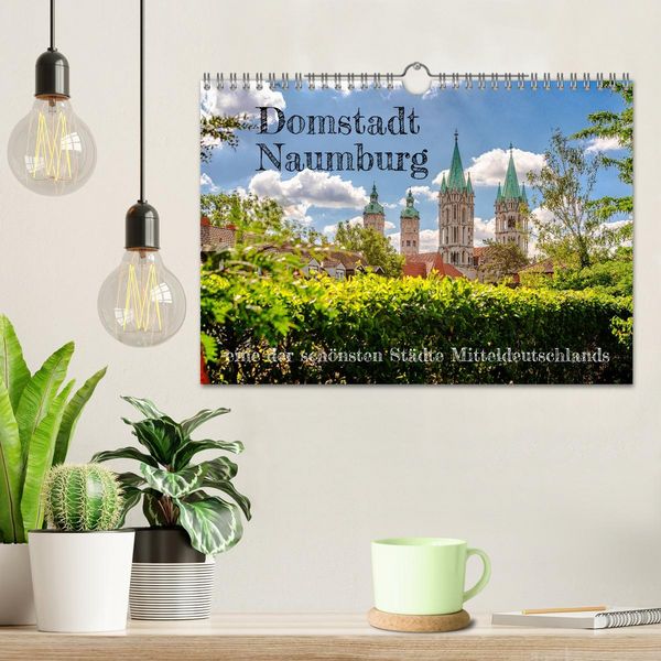 Produktbild: Domstadt Naumburg, eine der sch&ouml;nsten St&auml;dte Mitteldeutschlands (Wandkalender 2026 DIN A4 quer), CALVENDO Monatskalender