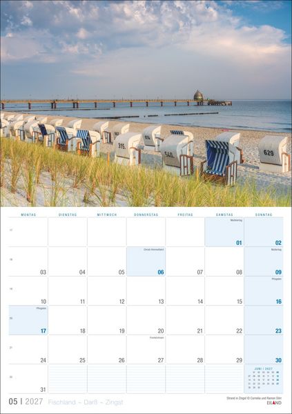 Produktbild: Fischland - Dar&szlig; - Zingst Kalender 2027