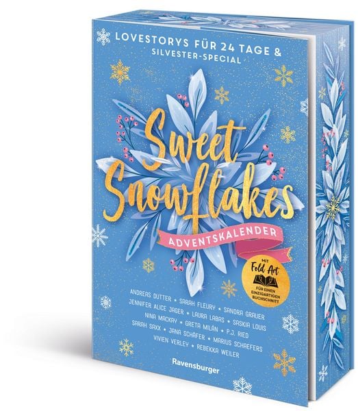 Produktbild: Sweet Snowflakes. Ein Adventskalender. Lovestorys f&uuml;r 24 Tage plus Silvester Special
