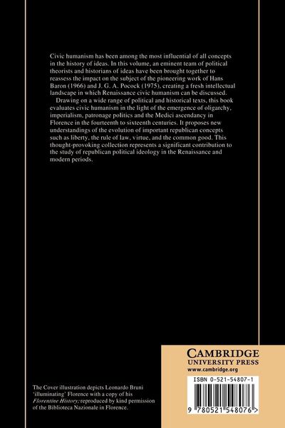 Produktbild: Renaissance Civic Humanism
