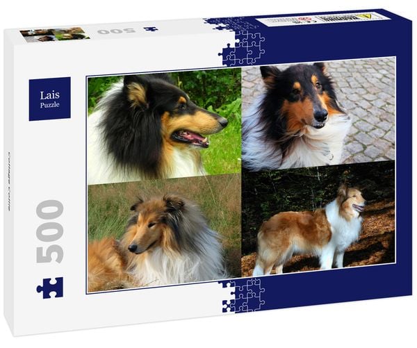 Lais Puzzle Collage Collie 500 Teile