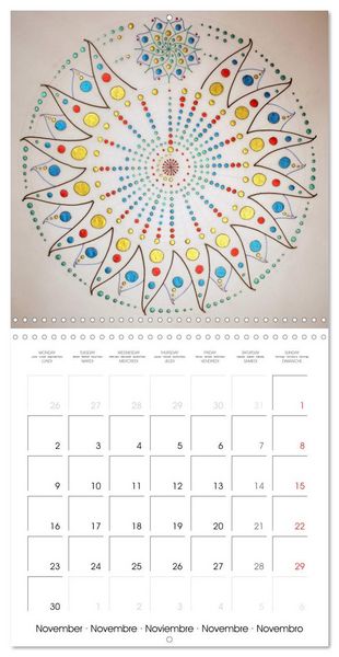 Produktbild: Sacred Geometry Healing (Wall Calendar 2026 12 &times; 12 Inch) CALVENDO 12 Month Wall Calendar