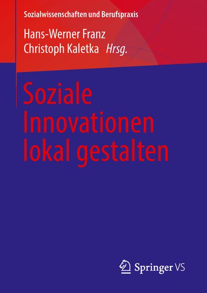 Produktbild: Soziale Innovationen lokal gestalten