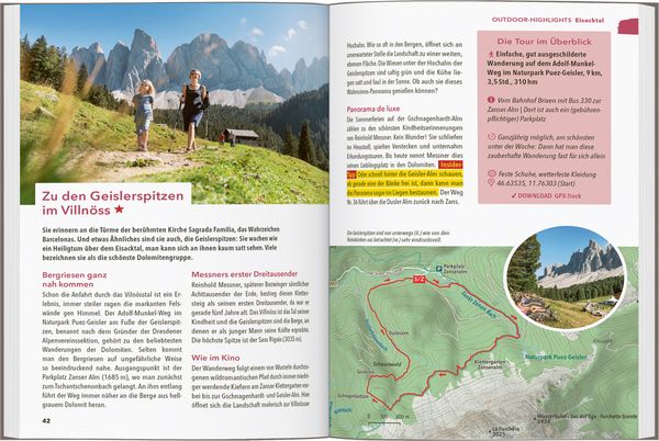 Produktbild: MARCO POLO OUTDOOR GUIDE Reisef&uuml;hrer S&uuml;dtirol