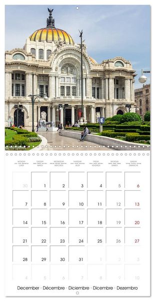 Produktbild: COLOURS OF MEXICO (Wall Calendar 2026 12 &times; 12 Inch) CALVENDO 12 Month Wall Calendar