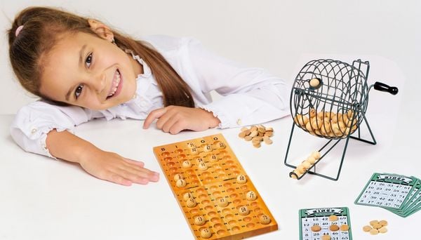 Produktbild: small foot 1831 - Bingo-Spiel mit Zubeh&ouml;r, Metall/Holz