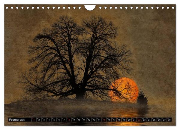 Produktbild: Traumwelten (Wandkalender 2026 DIN A4 quer), CALVENDO Monatskalender