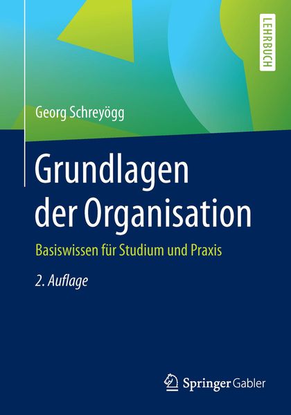 Produktbild: Grundlagen der Organisation