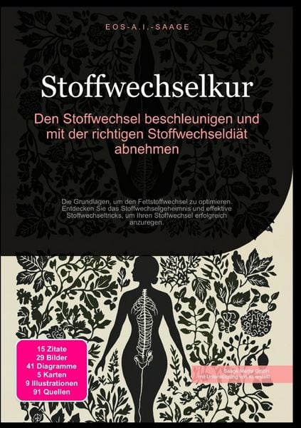 Produktbild: Stoffwechselkur: Den Stoffwechsel beschleunigen und mit der richtigen Stoffwechseldi&auml;t abnehmen