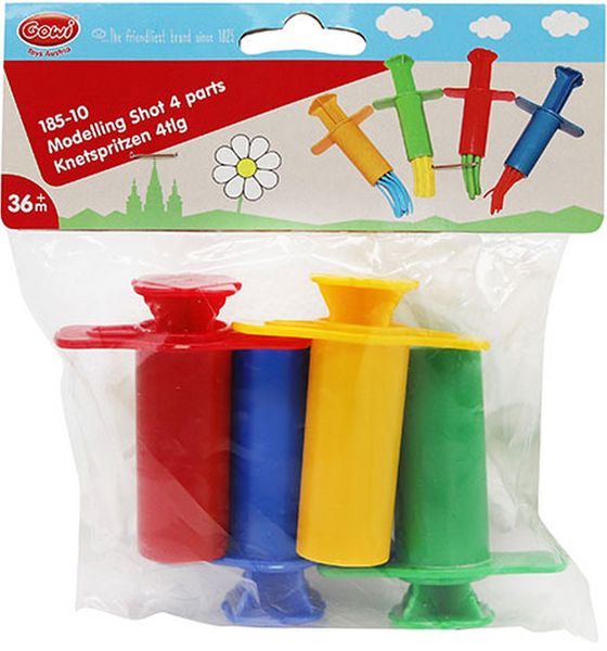 Produktbild: Gowi Softknetspritzen 4-teilig