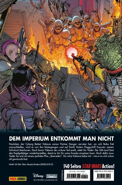Produktbild: Star Wars Comics: Kopfgeldj&auml;ger IV - Crimson Reign - Der Tod l&auml;sst auf sich warten