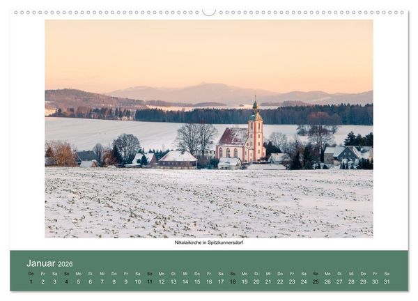 Produktbild: Heimat und Ferne, ein Jahr in Bildern (hochwertiger Premium Wandkalender 2026 DIN A2 quer), Kunstdruck in Hochglanz