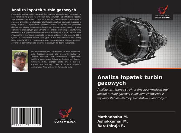 Produktbild: Analiza &iquest;opatek turbin gazowych