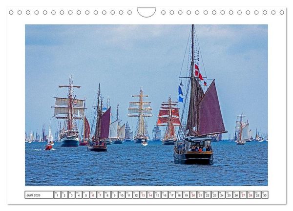 Produktbild: Hansest&auml;dte in Norddeutschland (Wandkalender 2026 DIN A4 quer), CALVENDO Monatskalender