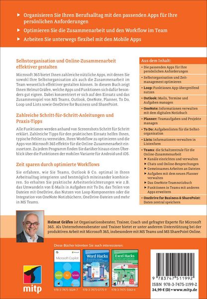 Produktbild: Effektives Arbeiten mit MS Teams, OneNote, Outlook & Co.
