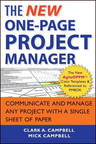 Produktbild: The New One-Page Project Manager