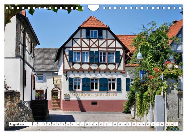 Produktbild: Fl&ouml;rsheim am Main vom Frankfurter Taxifahrer Petrus Bodenstaff (Wandkalender 2026 DIN A4 quer), CALVENDO Monatskalender
