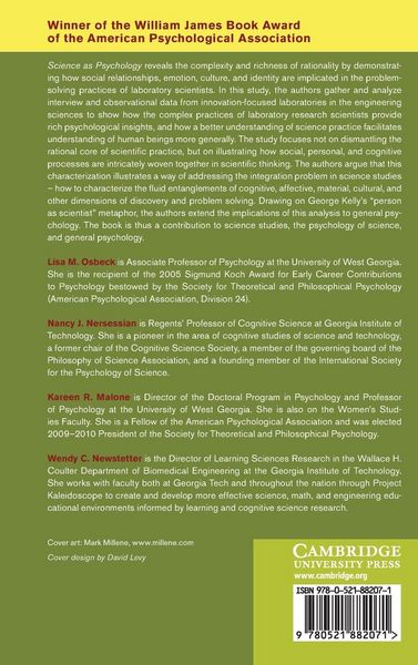 Produktbild: Science as Psychology