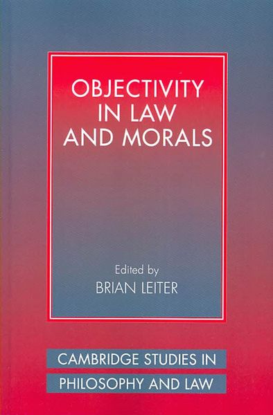 Produktbild: Objectivity in Law and Morals