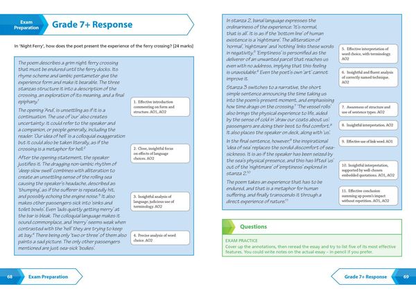 Produktbild: SNAP AQA GCSE POET UNSEEN REV