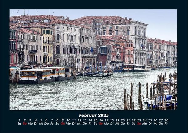 Produktbild: Venedig 2025 Fotokalender DIN A4