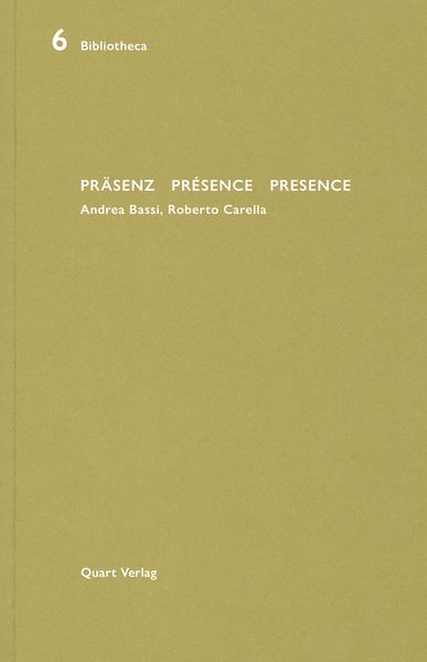 Produktbild: Pr&auml;senz Pr&eacute;sence Presence