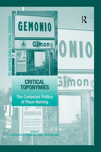 Produktbild: Critical Toponymies