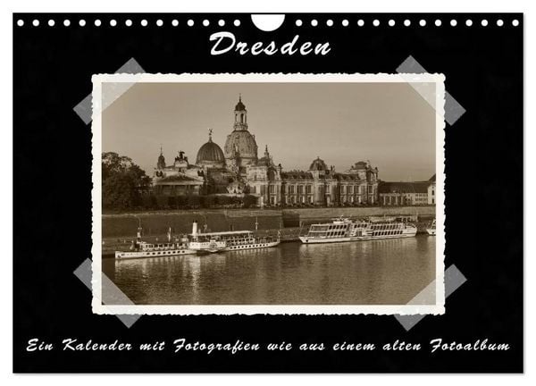 Produktbild: Dresden - Ein Kalender mit Fotografien wie aus einem alten Fotoalbum (Wandkalender 2026 DIN A4 quer), CALVENDO Monatskalender