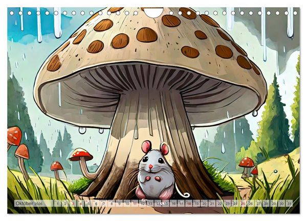 Produktbild: Kinderlieder - In Bildern (Wandkalender 2026 DIN A4 quer), CALVENDO Monatskalender