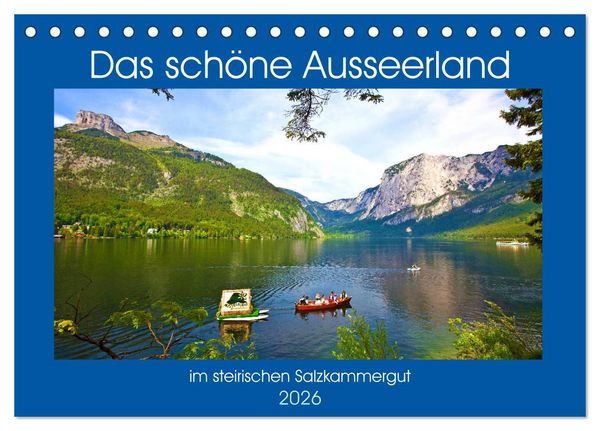 Produktbild: Das sch&ouml;ne Ausseerland (Tischkalender 2026 DIN A5 quer), CALVENDO Monatskalender