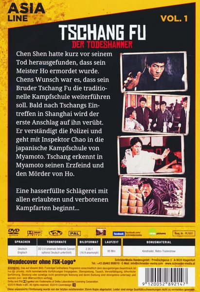 Produktbild: Tschang Fu - Der Todeshammer [LE]