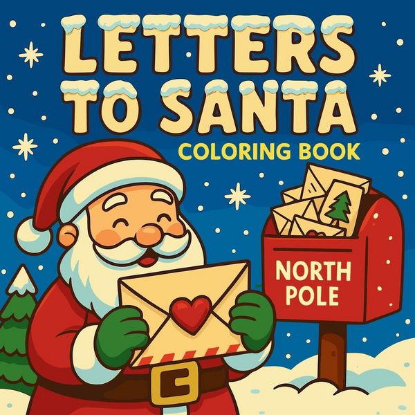 Produktbild: Letters to Santa - Coloring Book