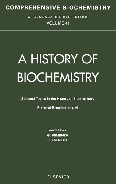 Produktbild: Selected Topics in the History of Biochemistry
