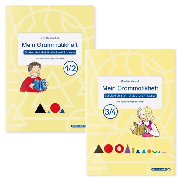 Produktbild: Mein Grammatikheft 1/2 & 3/4 für die 1. bis 4. Klasse im Set