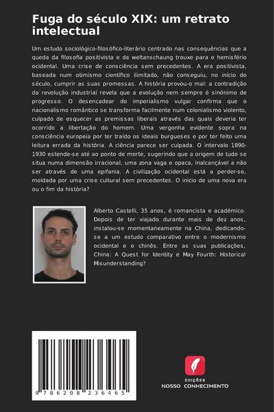 Produktbild: Fuga do s&eacute;culo XIX: um retrato intelectual