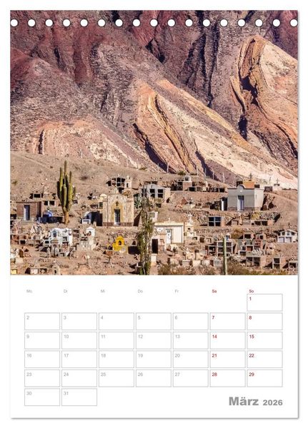Produktbild: &iexcl;viva S&uuml;damerika (Tischkalender 2026 DIN A5 hoch), CALVENDO Monatskalender