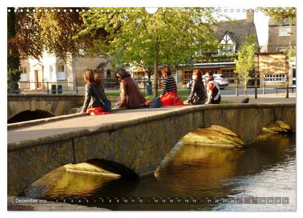 Produktbild: Malerische Cotswolds (Wandkalender 2026 DIN A3 quer), CALVENDO Monatskalender