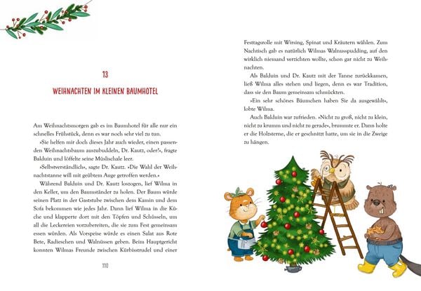 Produktbild: Wilma Walnuss - Winter und Weihnachten im kleinen Baumhotel, Band 3