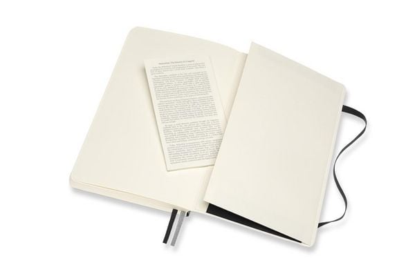 Produktbild: Moleskine Notizbuch Large/A5, Blanko, Erweiterte Seitenanzahl, Schwarz