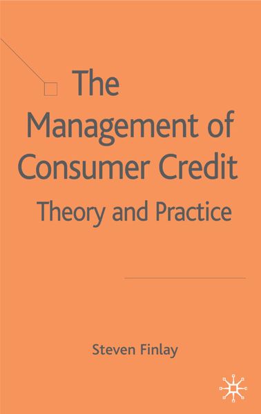 Produktbild: The Management of Consumer Credit