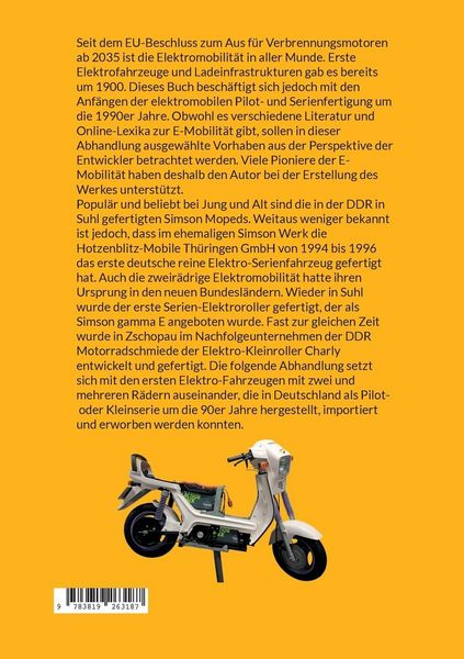 Produktbild: Von der Simson zum ersten Serien-Elektrofahrzeug
