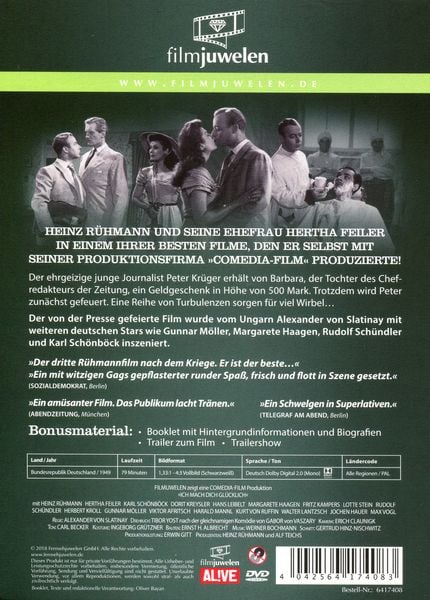 Produktbild: Ich mach dich gl&uuml;cklich - filmjuwelen