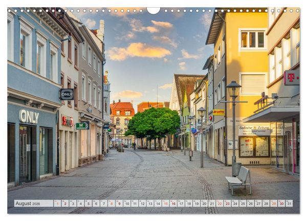 Produktbild: Offenburg Impressionen (Wandkalender 2026 DIN A3 quer), CALVENDO Monatskalender