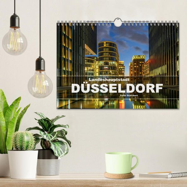 Produktbild: Landeshauptstadt D&uuml;sseldorf (Wandkalender 2026 DIN A4 quer), CALVENDO Monatskalender