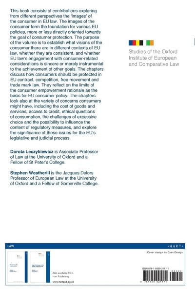 Produktbild: The Images of the Consumer in EU Law