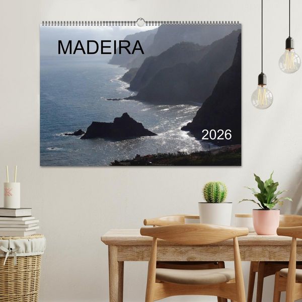 Produktbild: Madeira 2026 (Wandkalender 2026 DIN A2 quer), CALVENDO Monatskalender