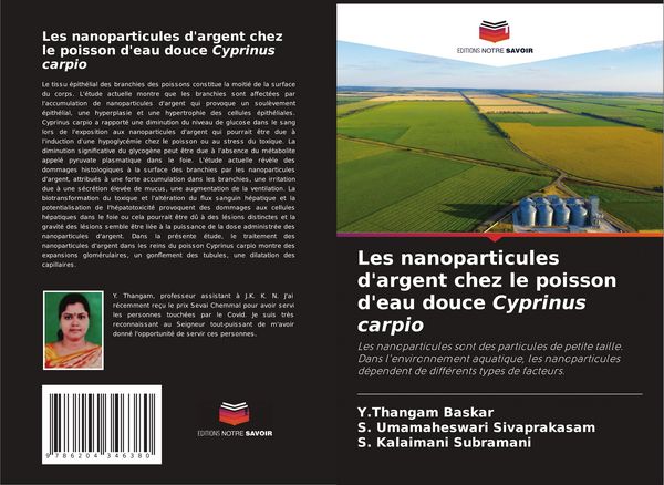 Produktbild: Les nanoparticules d'argent chez le poisson d'eau douce Cyprinus carpio