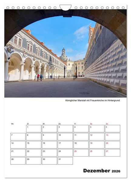 Produktbild: Prachtvolles Dresden (Wandkalender 2026 DIN A4 hoch), CALVENDO Monatskalender