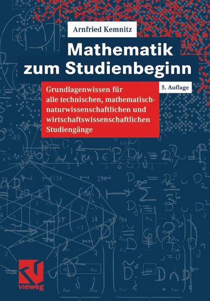 Produktbild: Mathematik zum Studienbeginn